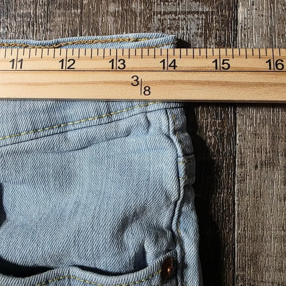 Levi's 502 Girl's Regular Taper Blue Jeans Size 16R, 28x28
